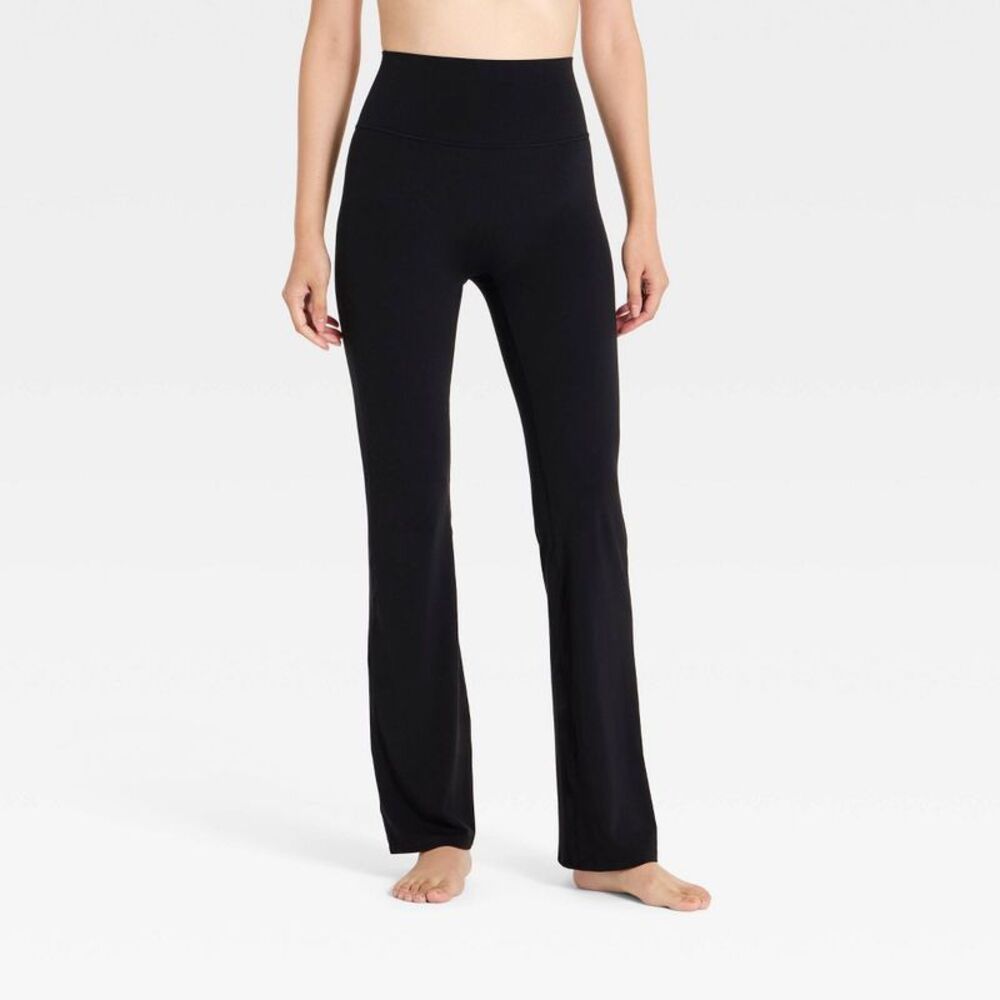 Women's Everyday Soft Ultra High-Rise Flare Leggings - All In Motion Black S